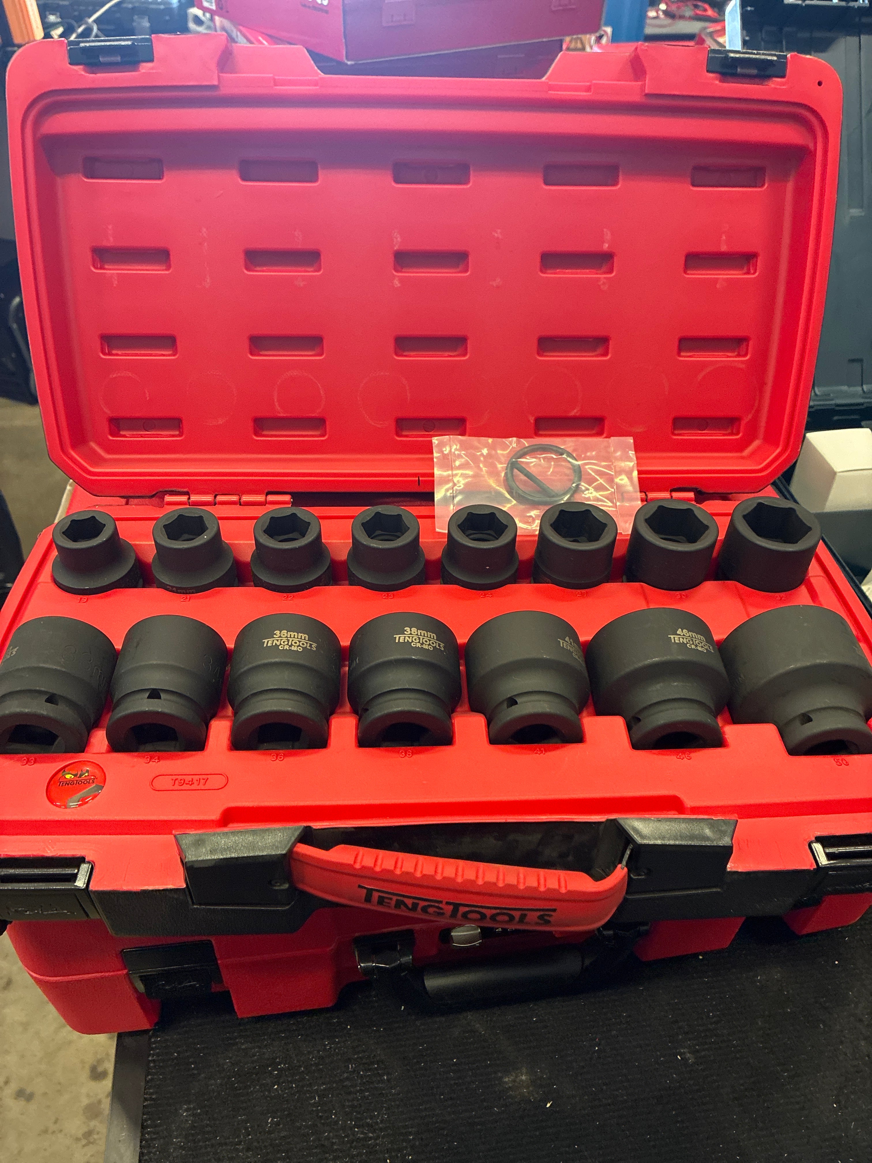 Kraft hylsor 3/4”  17 pcs