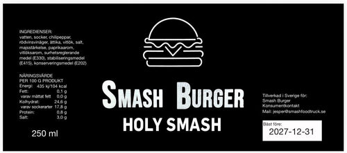 Holy smash chilisås