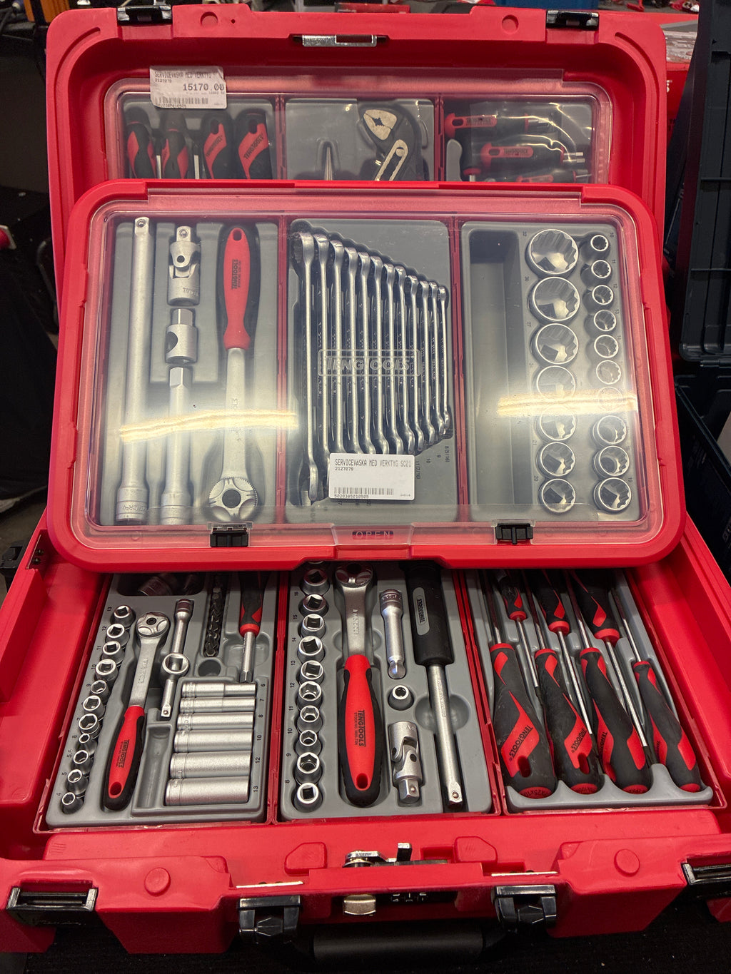 SERVICEVÄSKA TENG TOOLS 110 DELAR SC01