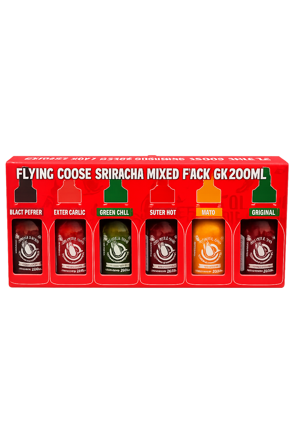 En rolig blandning utav SRIRACHA